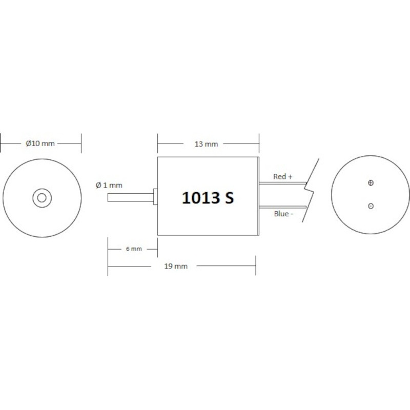 Bell-armature motor