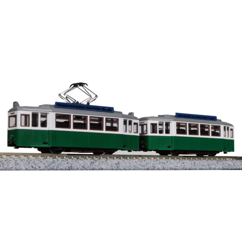 My Tram vintage tram green