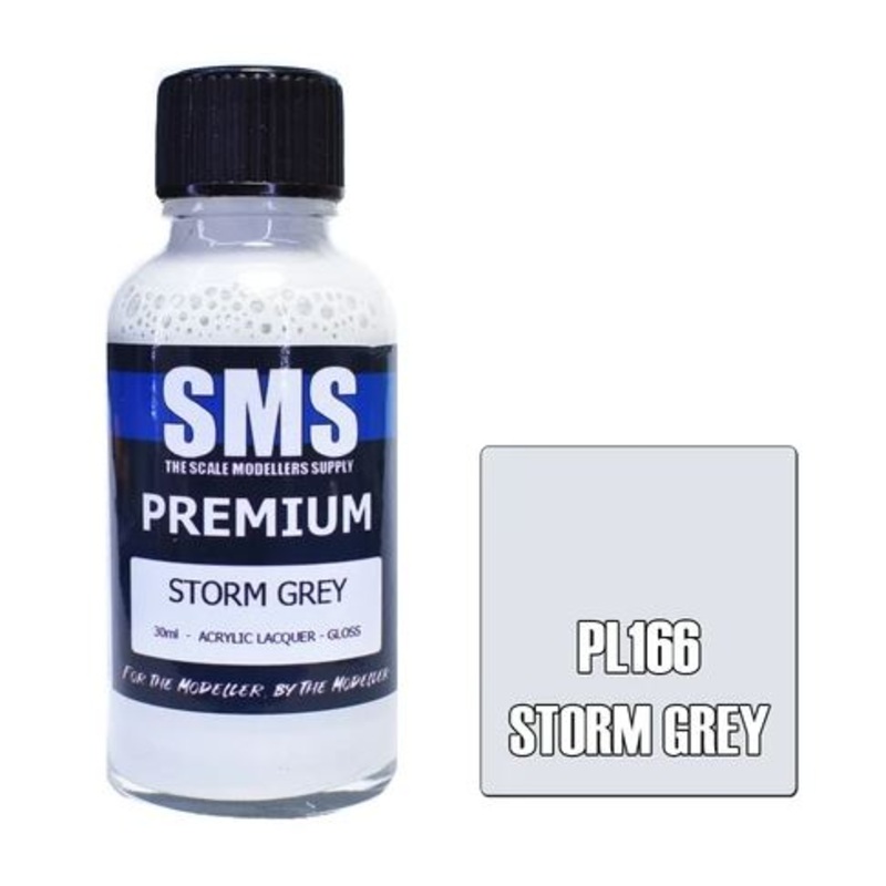 SMS Premium Lacquer – PL166 Storm Grey