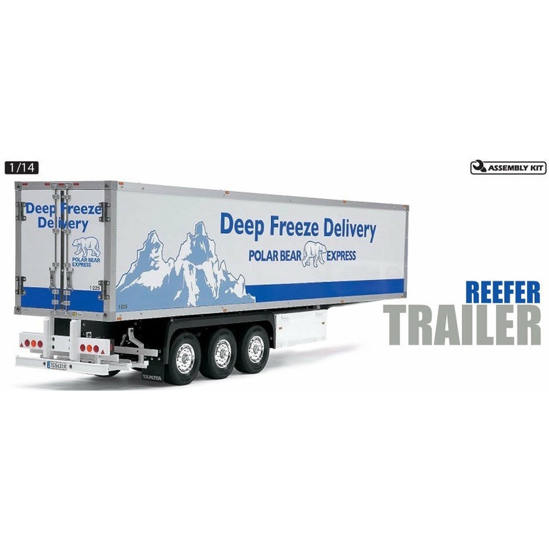 Tamiya 1/14 Semi Trailor Kit 3 Axle Reefer – TAM56319