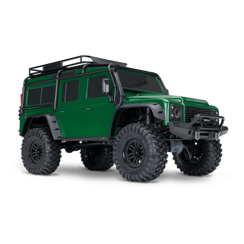 Traxxas TRX-4 1/10 Scale & Trail Rock Crawler w/Land Rover Defender Body w/XL-5 ESC & TQi 2.4GHz Radio – Assorted Colours TRA82256-4