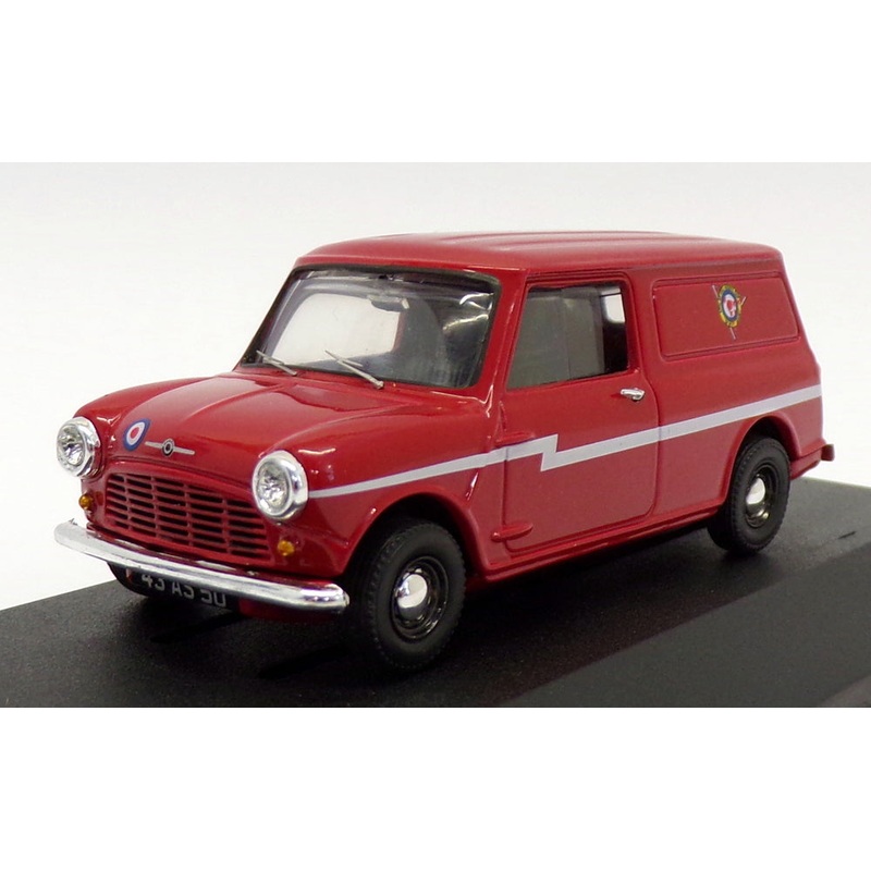 Vanguards 1/43 scale VA01427 – Morris Mini Van – The Red Arrows