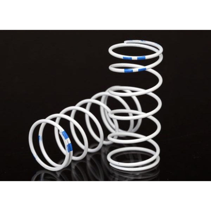 TRA7448 Traxxas Progressive Rate Long GTR Shock Springs – Blue (0.892) (2)