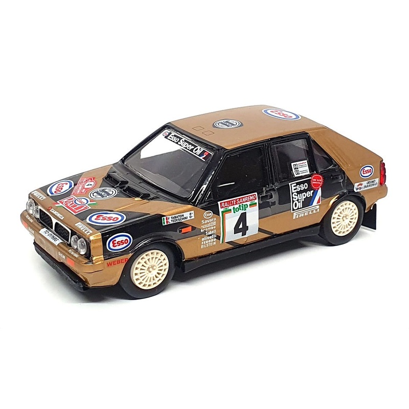Vitesse 1/43 Scale SM49 – Lancia Delta HF Turbo 4WD Esso #4 Black/Gold
