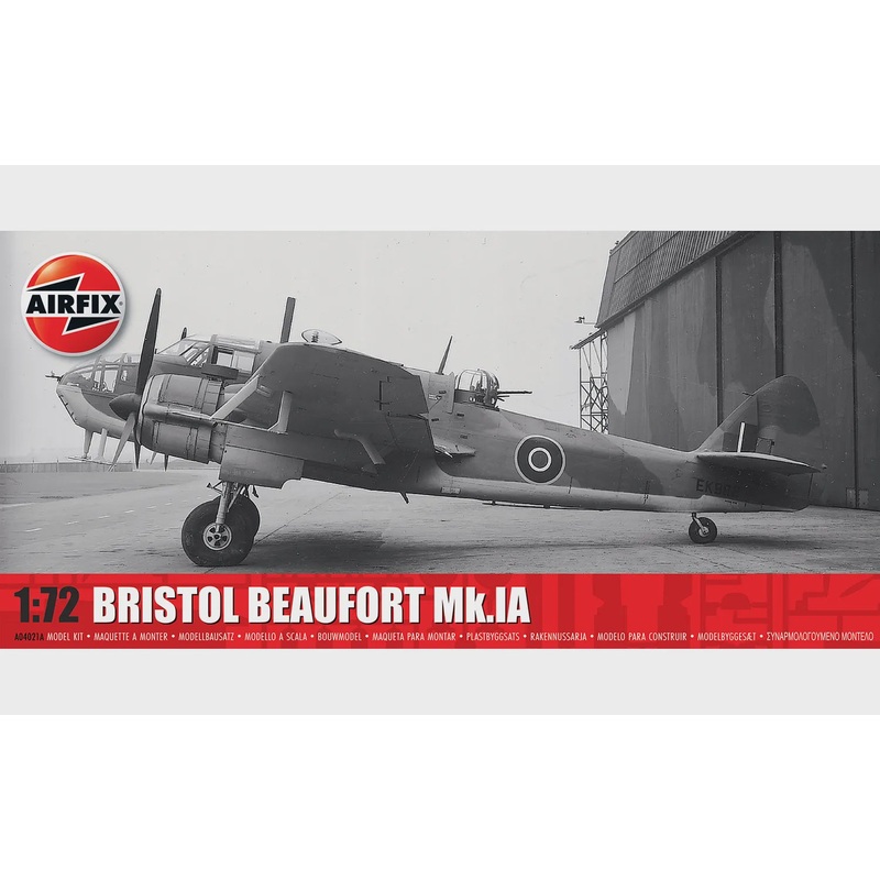 Bristol Beaufort MK.1A 1/72 #04021A by Airfix