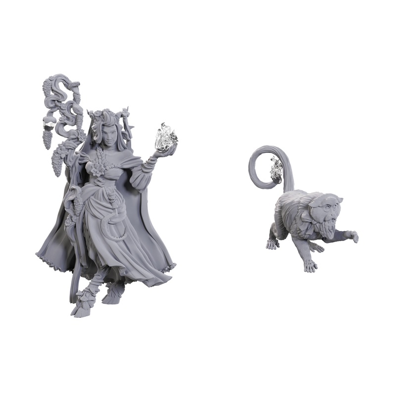 D&D Unpainted Mini – Fearne Calloway & Mister 90722