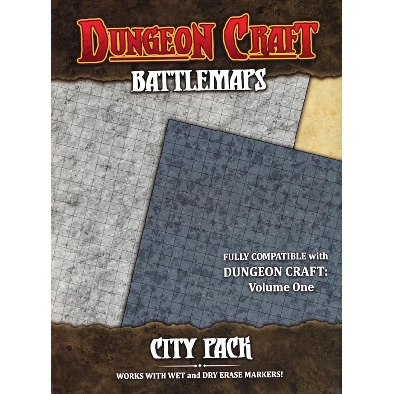 Dungeon Craft Battle Map: City