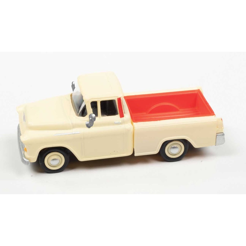 1955 Chevrolet Cameo Pickup Truck – Assembled – Mini Metals(R) Classic Metal Works #30622