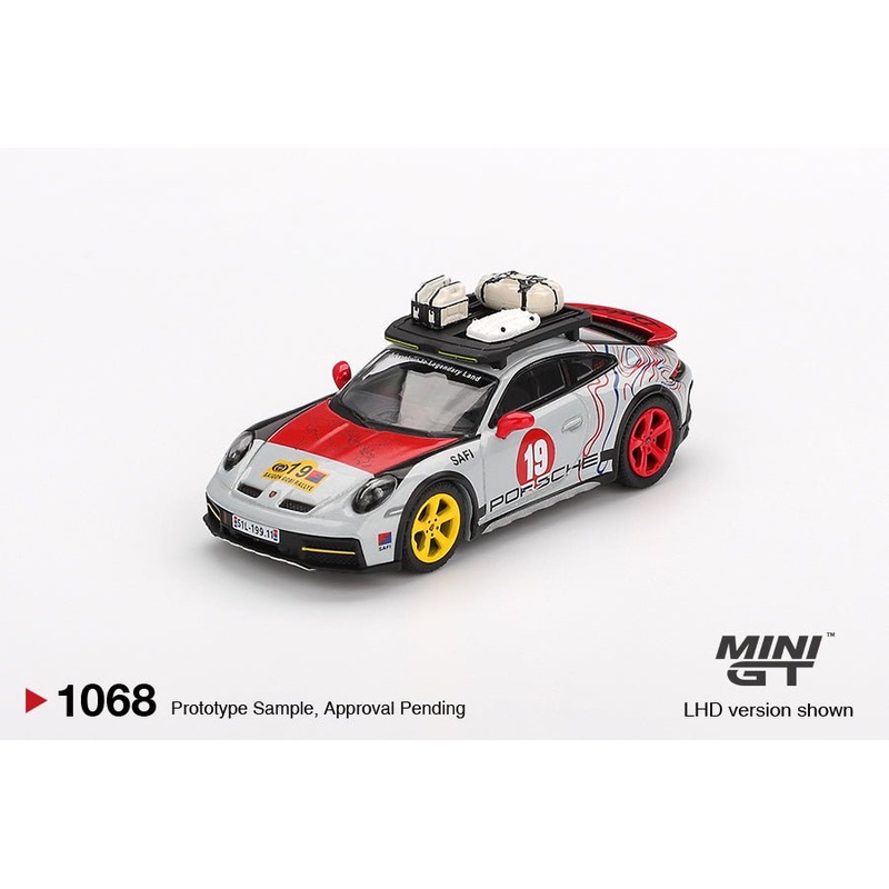 (PRE-ORDER) MINI GT 1:64 Porsche 911 Dakar Uncle Rally MGT01068-L