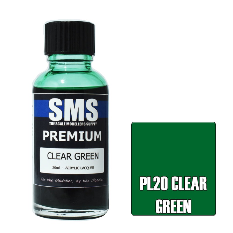 SMS Premium Lacquer – PL20 Clear Green