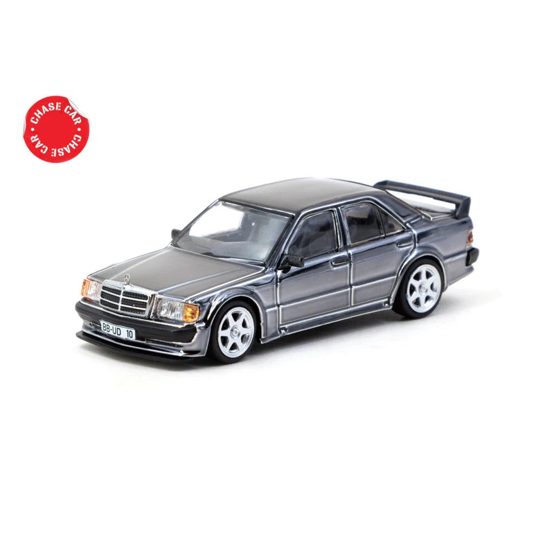 Tarmac Works 1:64 Mercedes Benz 190E2.5-16 EVO CHROME CHASE