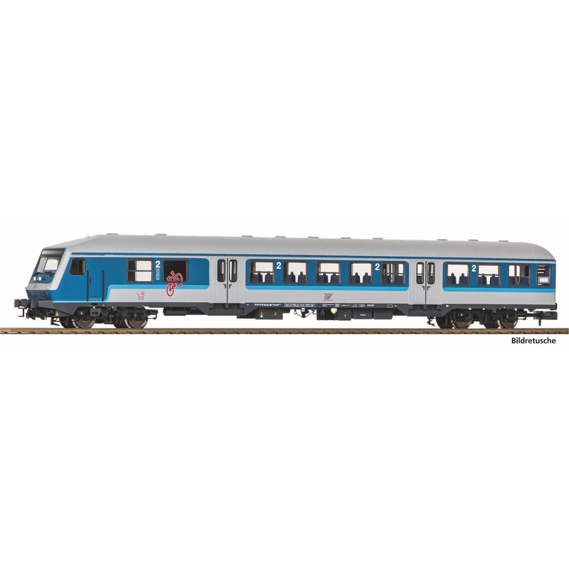 Passenger car local transport control car Wittenberg 2nd class GFF Ep.VI