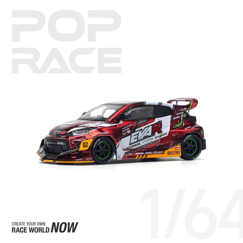 (PRE-ORDER) Pop Race 1:64 EVA RT Test Type-02 Goodride GR Yaris