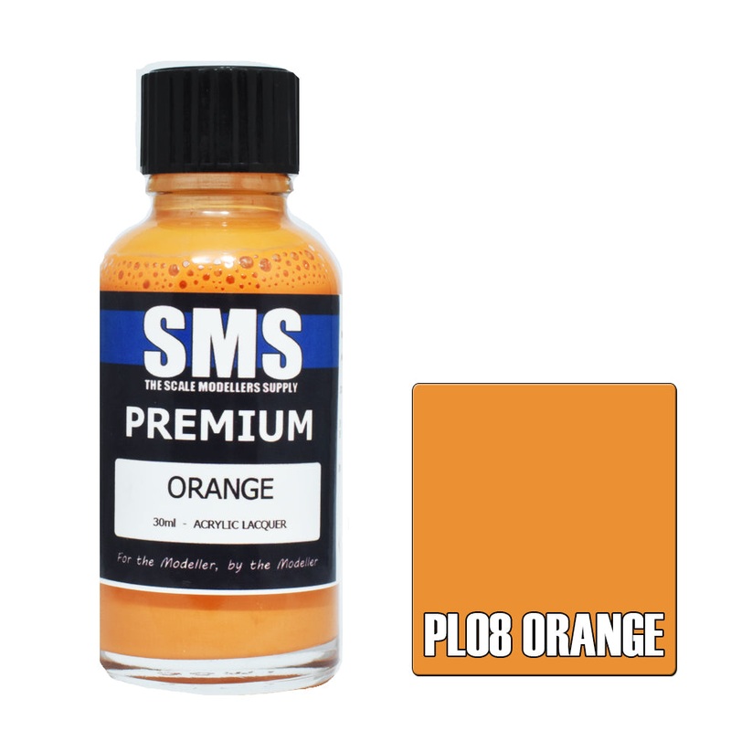 SMS Premium Lacquer – PL08 Orange
