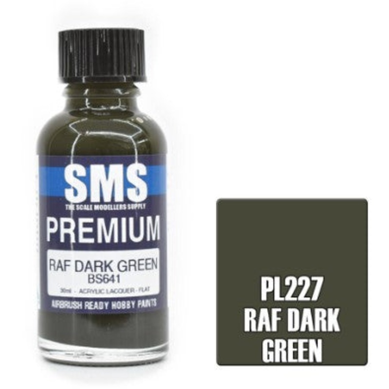 SMS Premium Lacquer – PL227 RAF Dark Green – BS641
