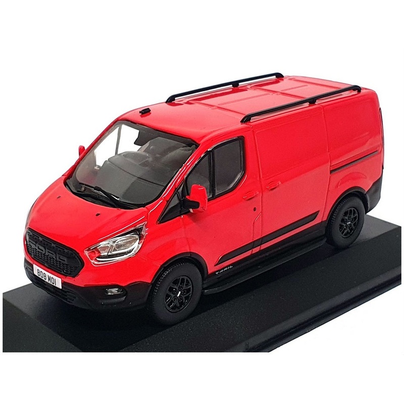 Vanguards 1/43 Scale VA15102 – Ford Transit Custom Trail 2.0 (L1 H1 – Race Red