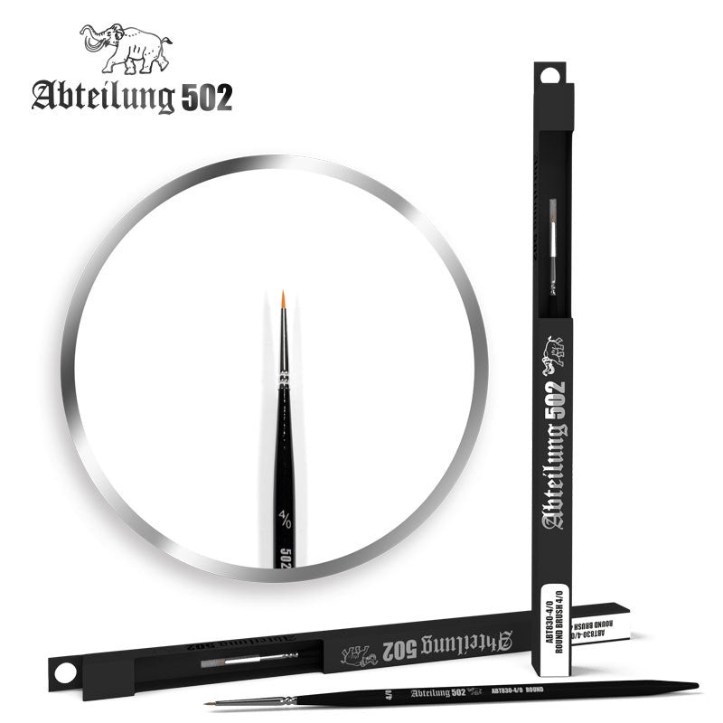 Abteilung502 Brush Round 4/0 – ABT830-4_0