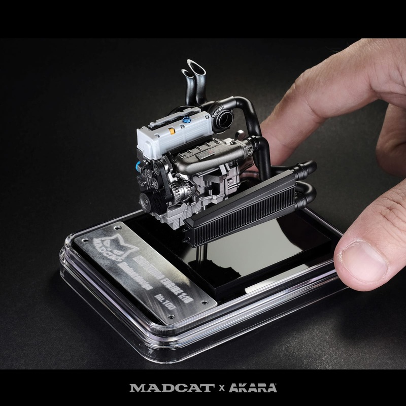Akara x Madcat 1:18 Honda K20 Engine
