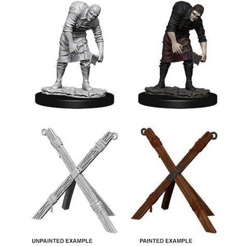 D&D Unpainted Mini – Assistant/Torture Cross 73424