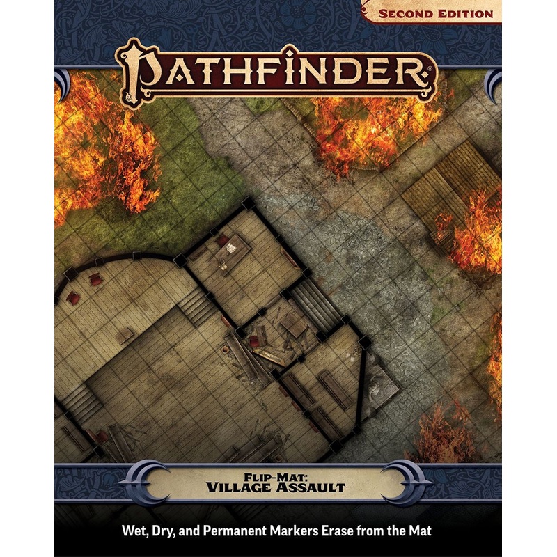 Paizo Pathfinder Flip Mat Village Assault