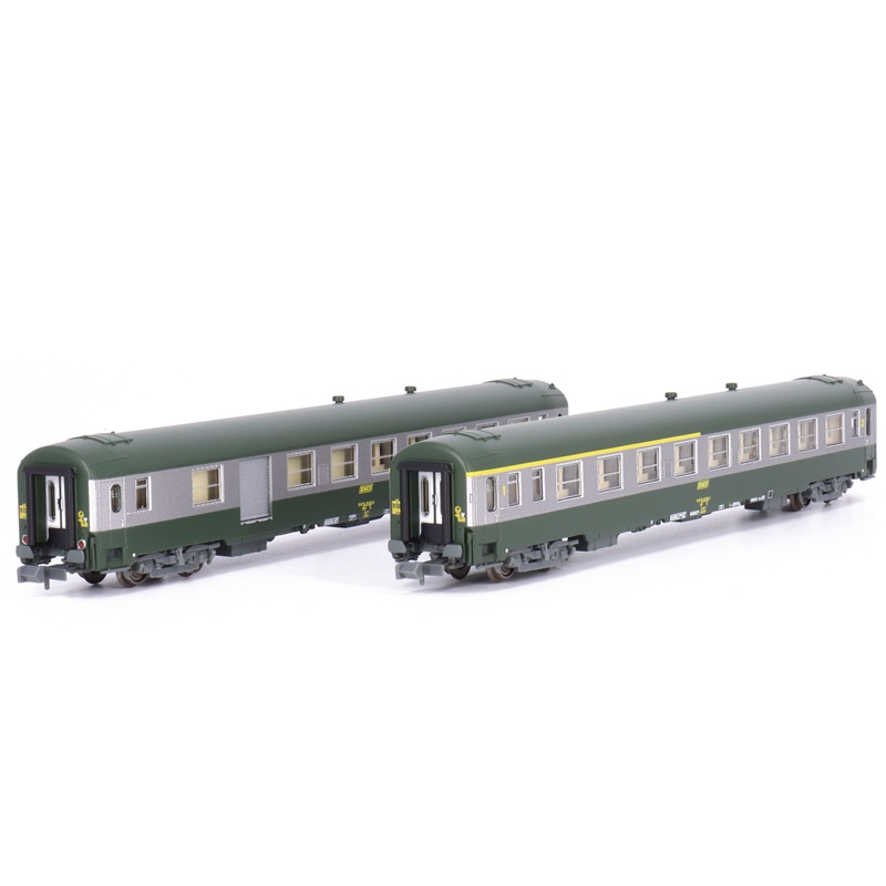 Passenger car set UIC Y A4B5 and B5D SNCF Ep.IV 2-piece