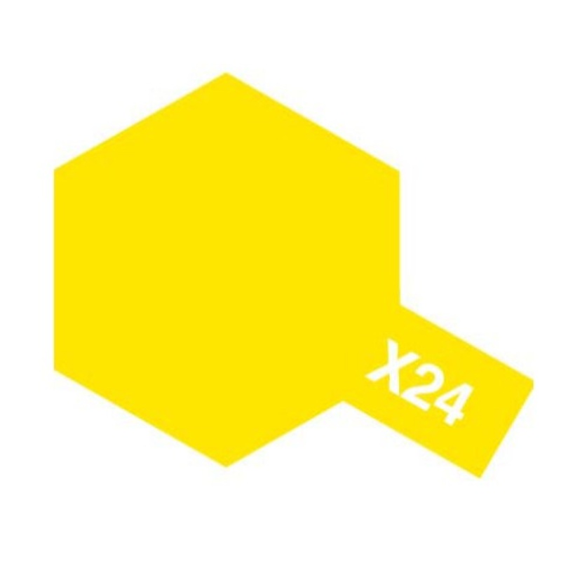 Tamiya Acrylic Paint X-24 Clear Yellow