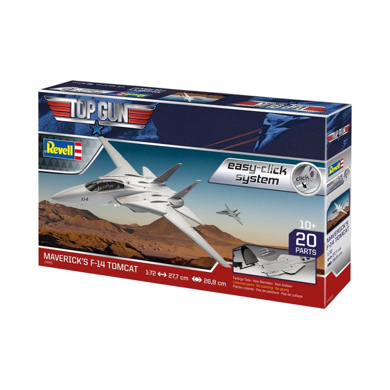 Top Gun Maverick’s F-14 Tomcat 1/72 #04966 by Revell