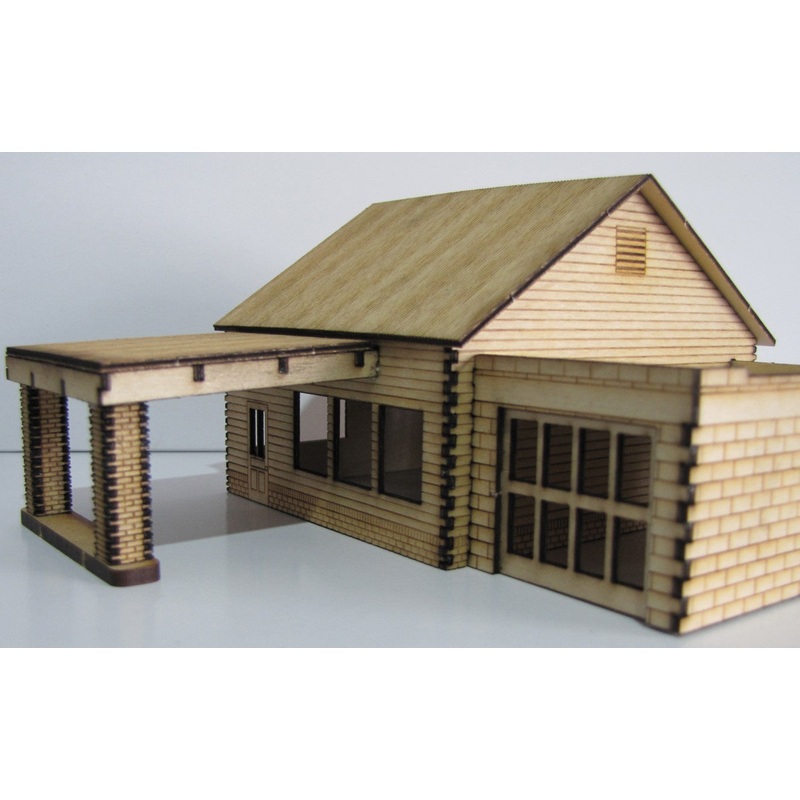Trackside Models – Service Station – N