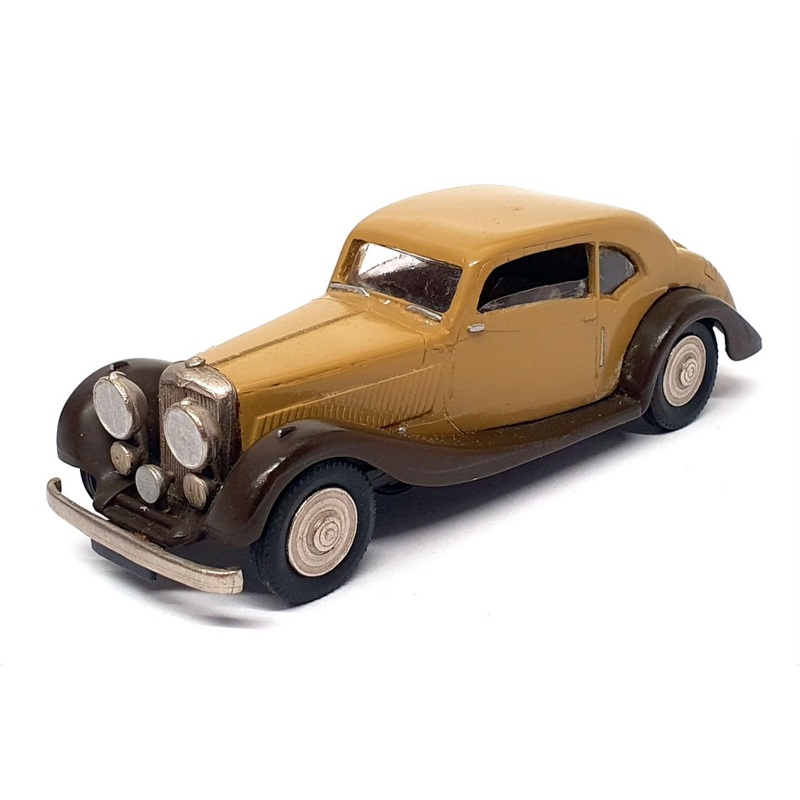 Western Models 1/43 Scale WMS4 – 1937 Bentley 3.5L 2Dr Saloon – Beige/Brown