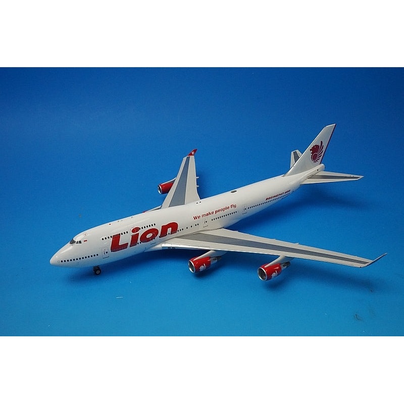 1:200 B747-400 Lion Air PK-LHG IF744JT0422 INFLIGHT airplane model