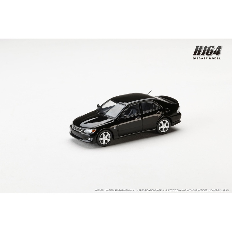 Hobby Japan 1:64 Toyota ALTEZZA RS200 (E10) 1998 BLACK