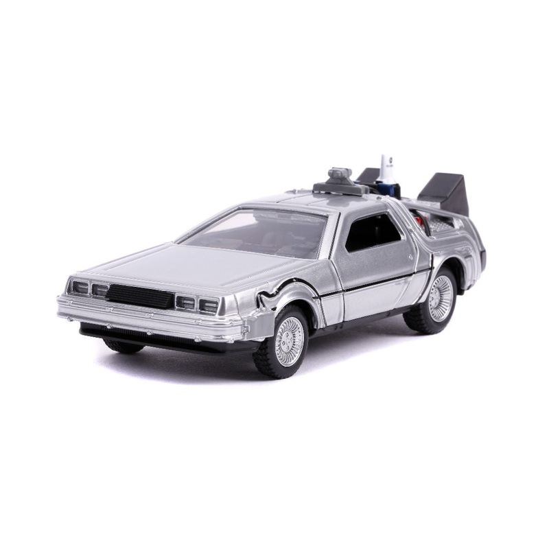 Jada Hollywood Rides Back To The Future Part II Time Machine 1/32 #30541