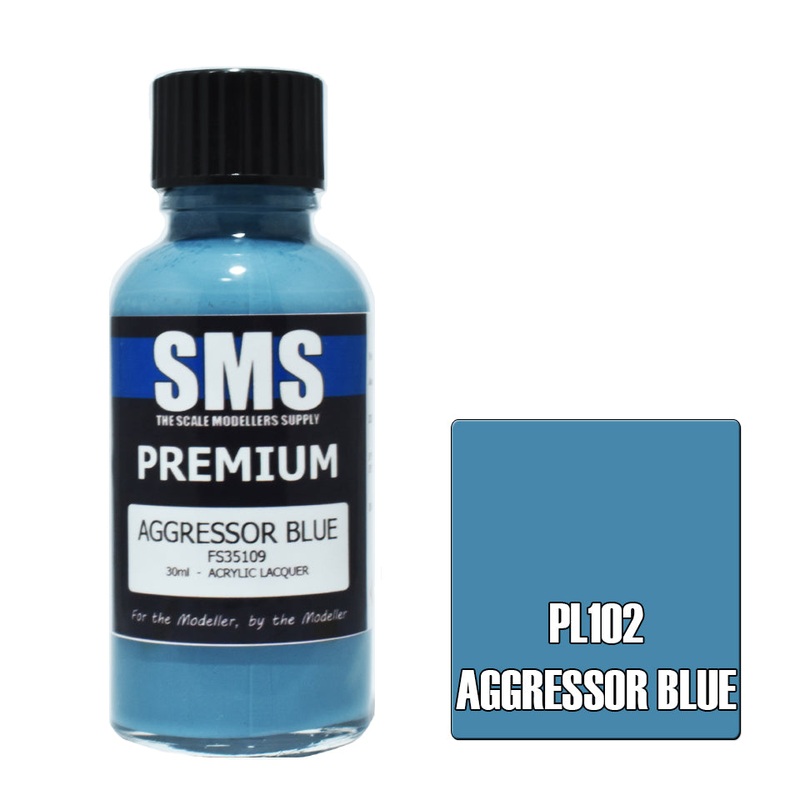SMS Premium Lacquer – PL102 Aggressor Blue