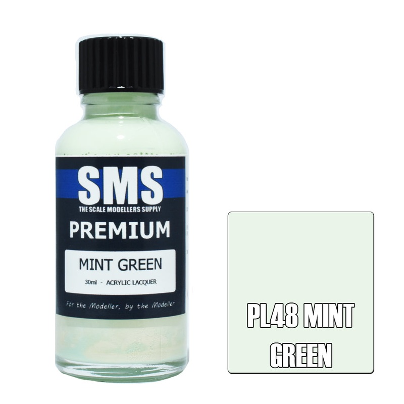 SMS Premium Lacquer – PL48 Mint Green