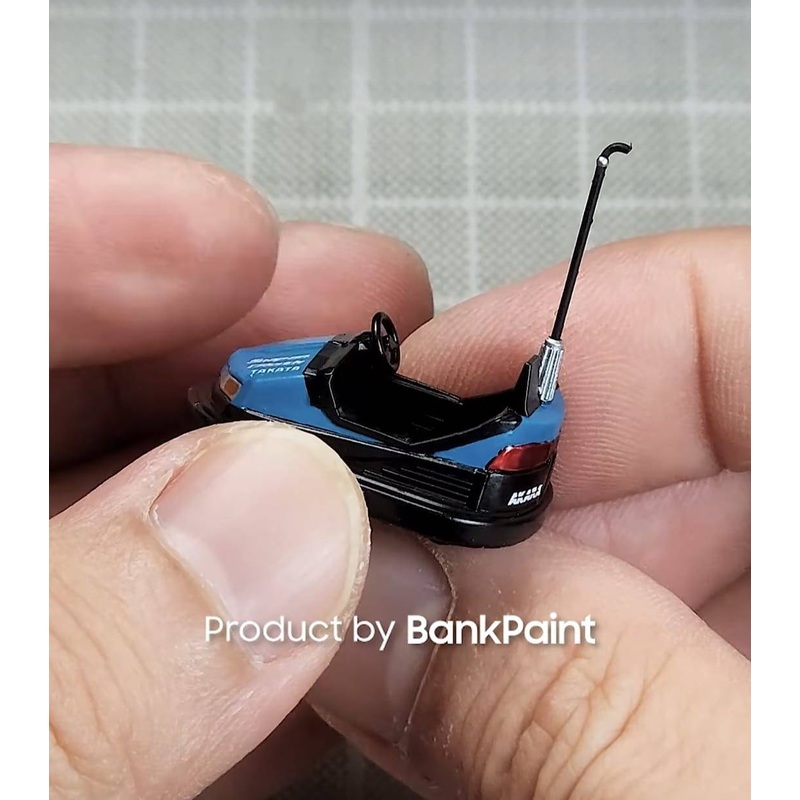 Akara x Bankpaint 1:64 Bumper Cart Blue
