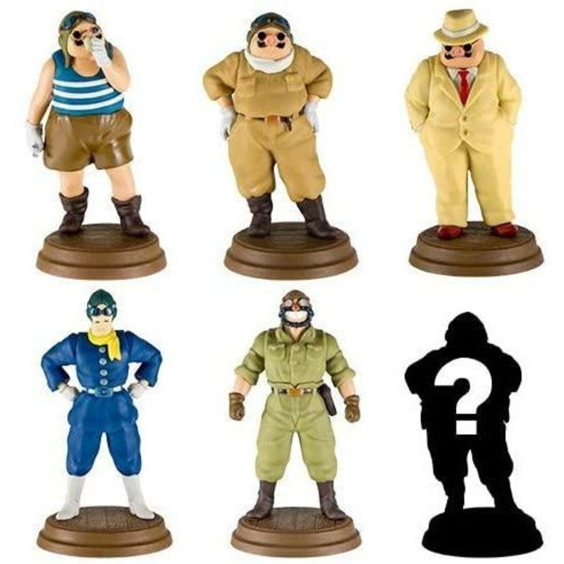 Benelic So Many Poses! Porco Rosso Figurine Assorment Porco Rosso