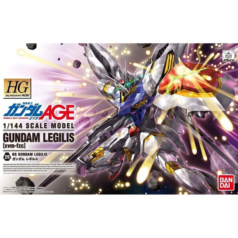 HG 1/144 Gundam AGE #29 xvm-fzc Gundam Legilis #5060370 by Bandai