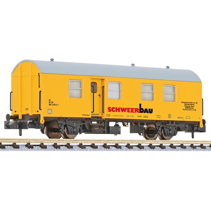 Passenger car conversion railway service car living-sleeping car Schweerbau Ep.V