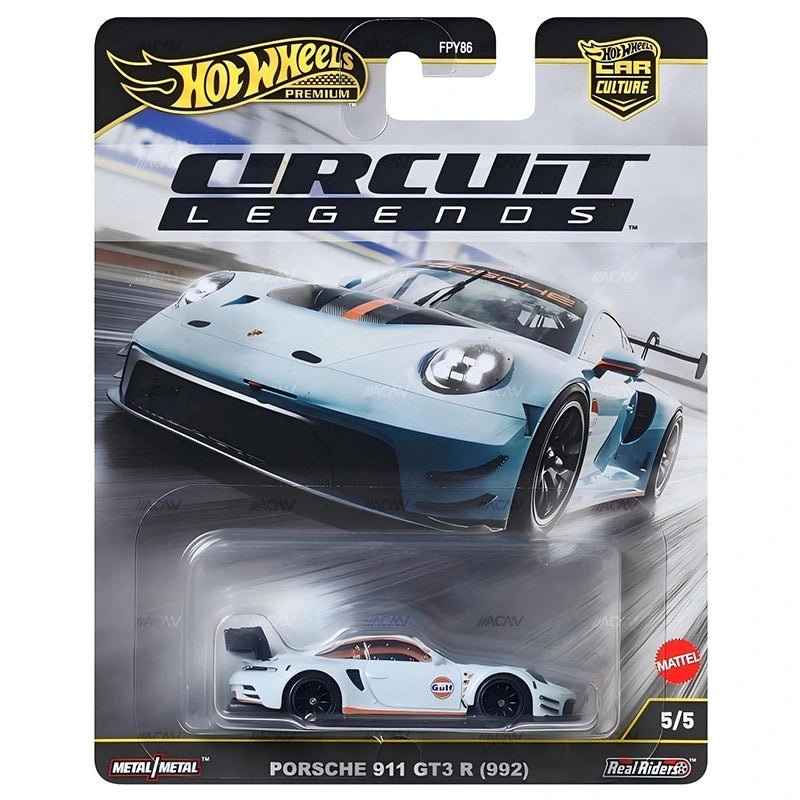 (PRE-ORDER) Hot Wheels Premium 1:64 Car Culture 2025 Circuit Legends Porsche 911 GT3 R 992