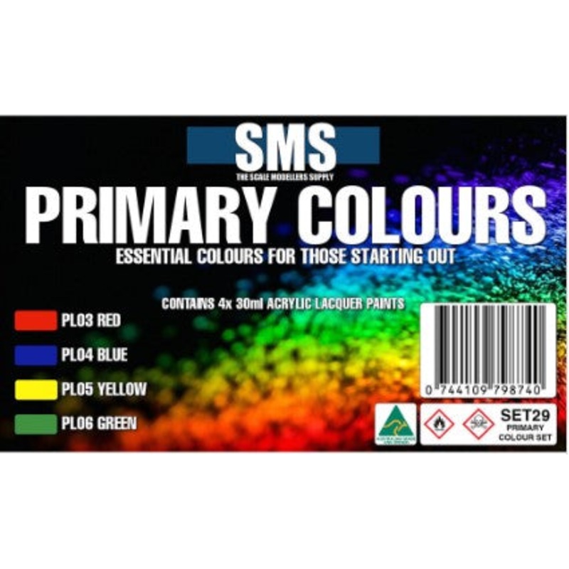 SMS SET29 Primary Colours Set