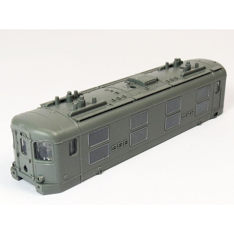 unpainted body SBB CFF Re 4/4 I