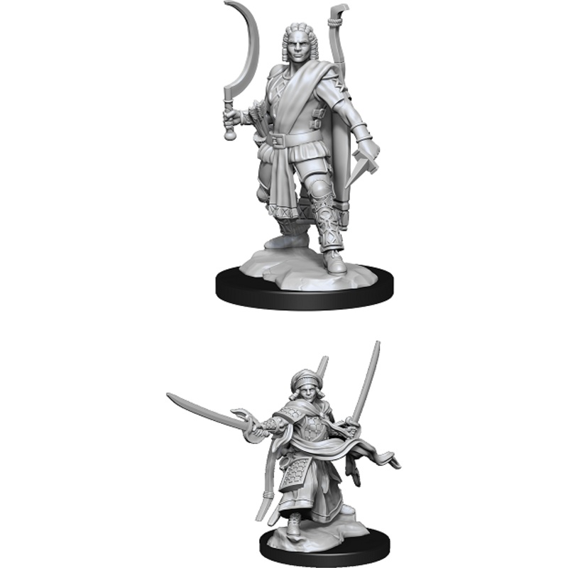 D&D Unpainted Mini – Human Ranger Male 90142