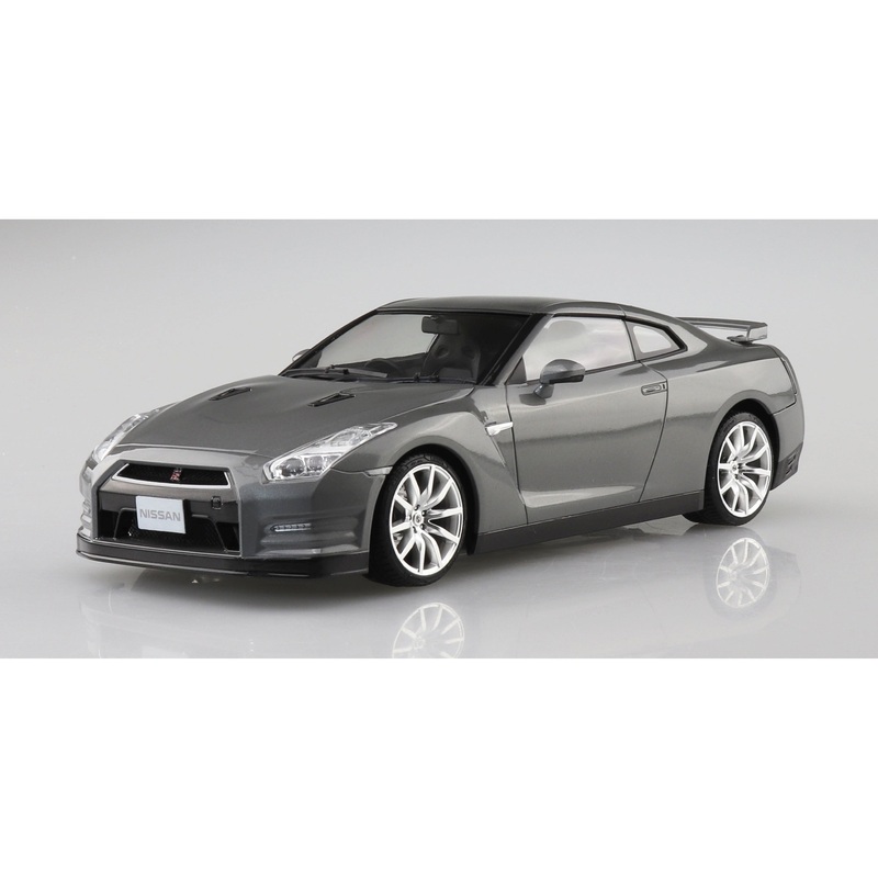 Nissan R35 GT-R ’14 Dark Metal Gray 1/24 #6244 by Aoshima