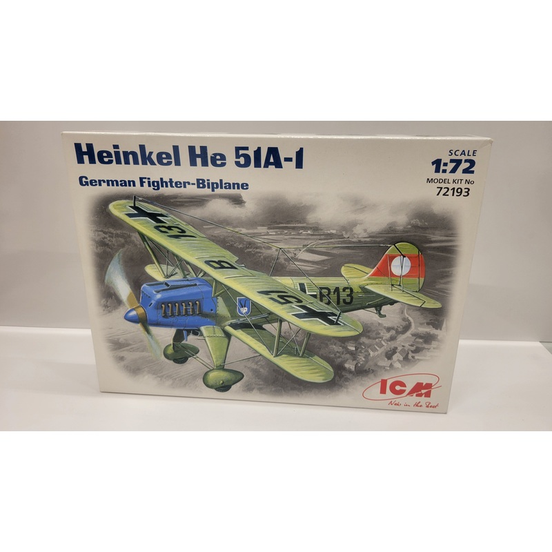 (Pre Owned) Heinkel He 51A-1 1/72 by ICM #72193