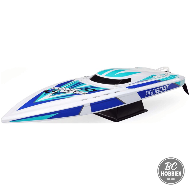 Pro Boat Sonicwake 36 Self-Righting RTR Deep-V Brushless Boat w/Spektrum SLT3 2.4GHz Radio – Assorted Colours
