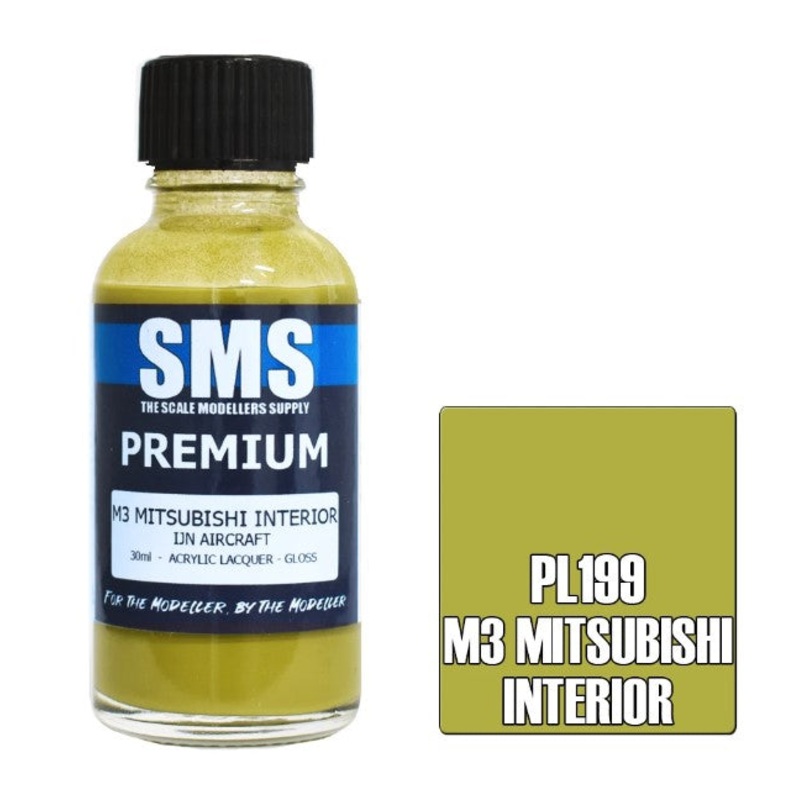 SMS Premium Lacquer – PL199 M3 Mitsubishi Interior (IJN Aircraft)