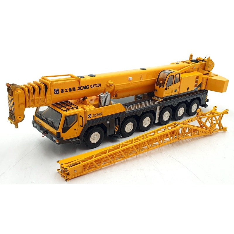 Unknown Brand 1/50 Scale Diecast UBCRNE01 XCMG QAY200 All Terrarin Crane