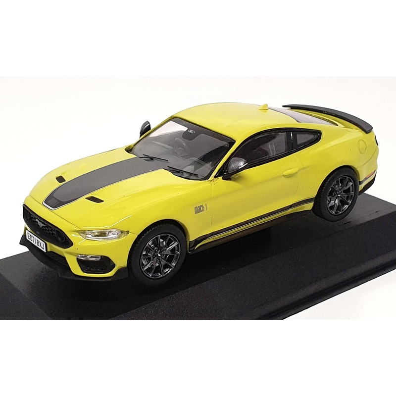 Vanguards 1/43 Scale VA15504 – Ford Mustang Mk6 Mach 1 – Grabber Yellow