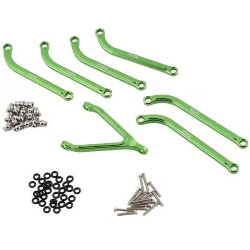 Axial SCX24 Aluminum High Clearance Link Set – Assorted Colours NX-238