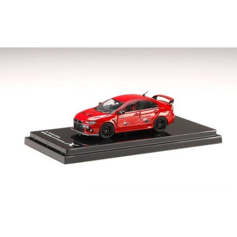 [ Back-order ] Hobby Japan HJ643053BR 1:64 Mitsubishi LANCER EVOLUTION 10 Ralliart Red Metallic